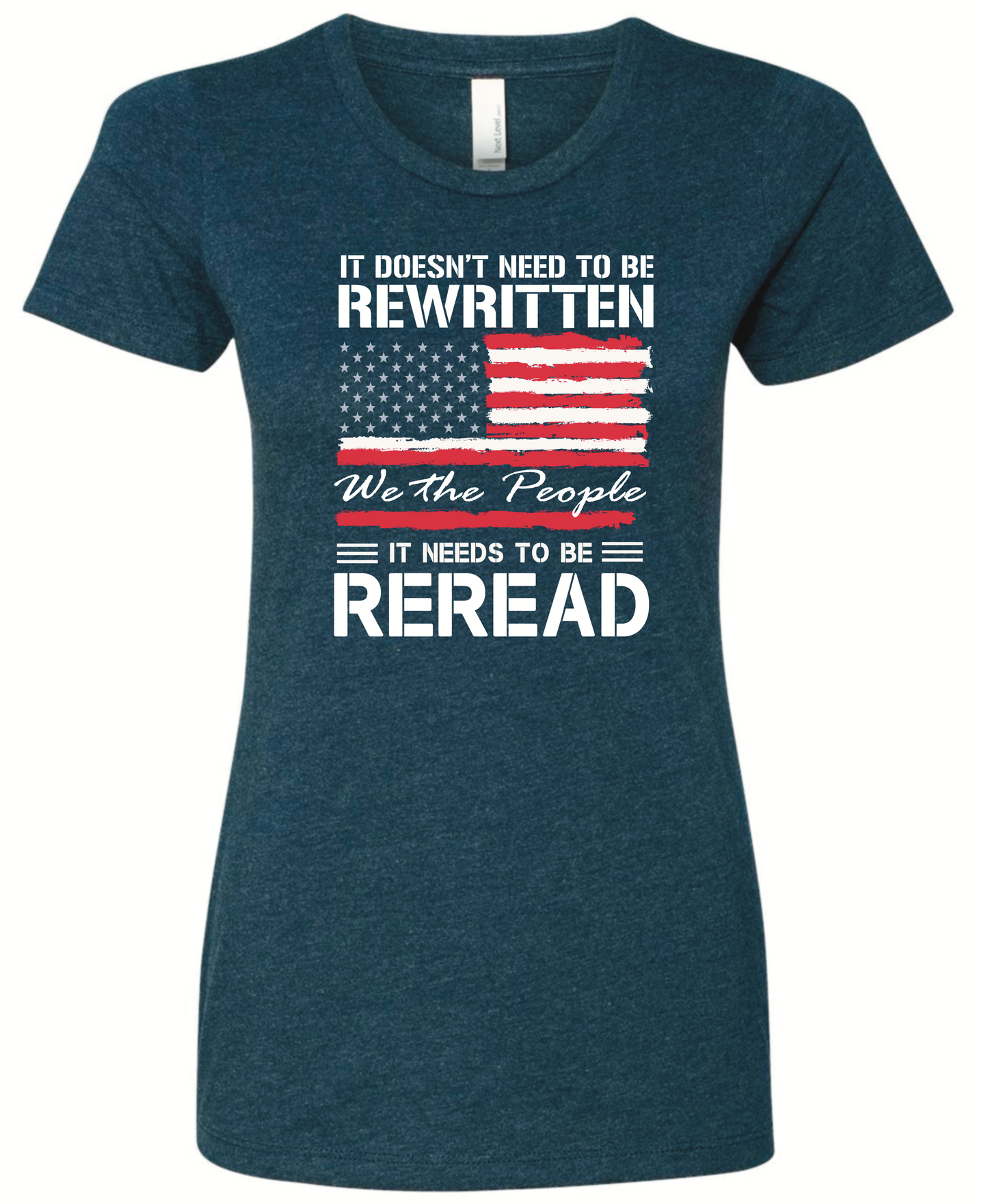 Constitution Doesn’t Need to be Rewritten, It Needs to be Reread Woman’s Cut Shirt