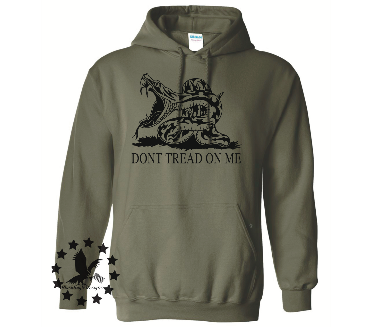 Don't Tread On Me - Black Eagle Apparel
