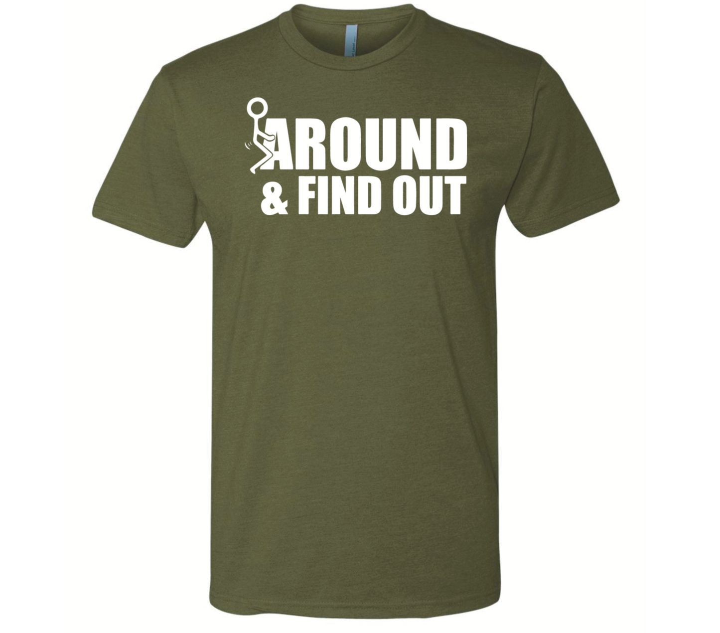 F around Stick Figure