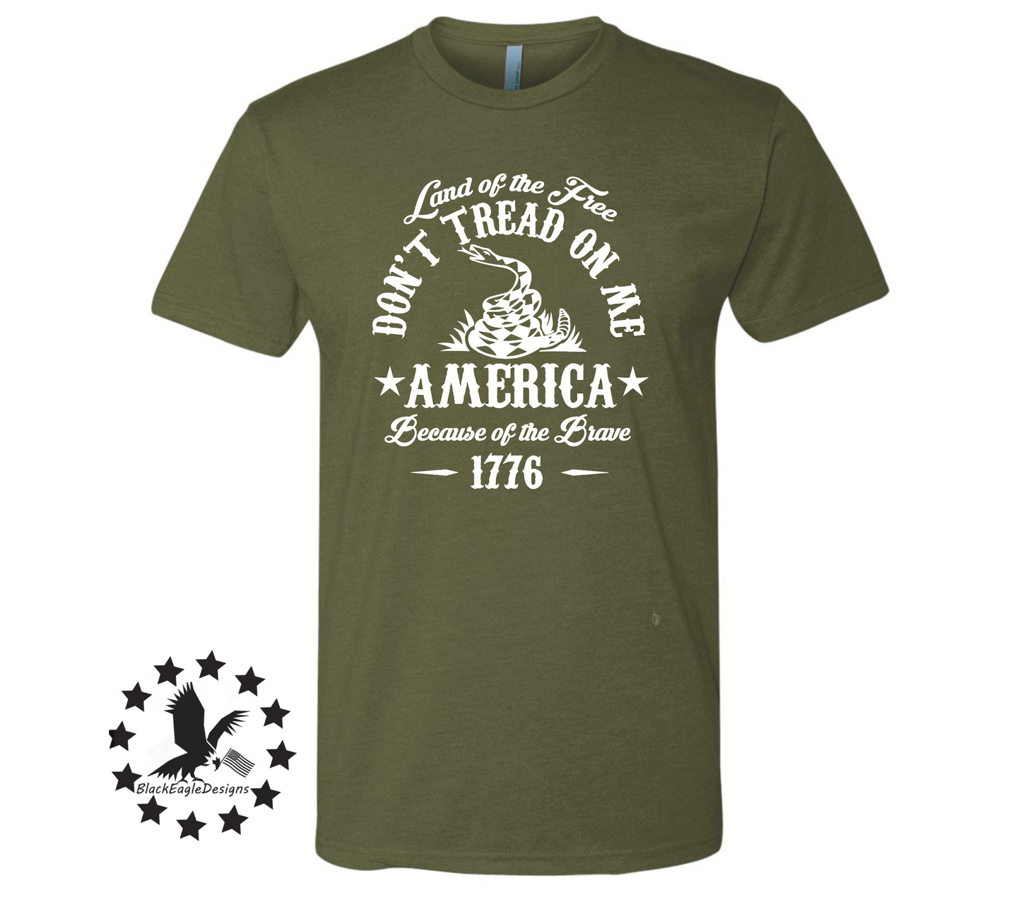 Home Of The Free Because Of The Brave - Black Eagle Apparel