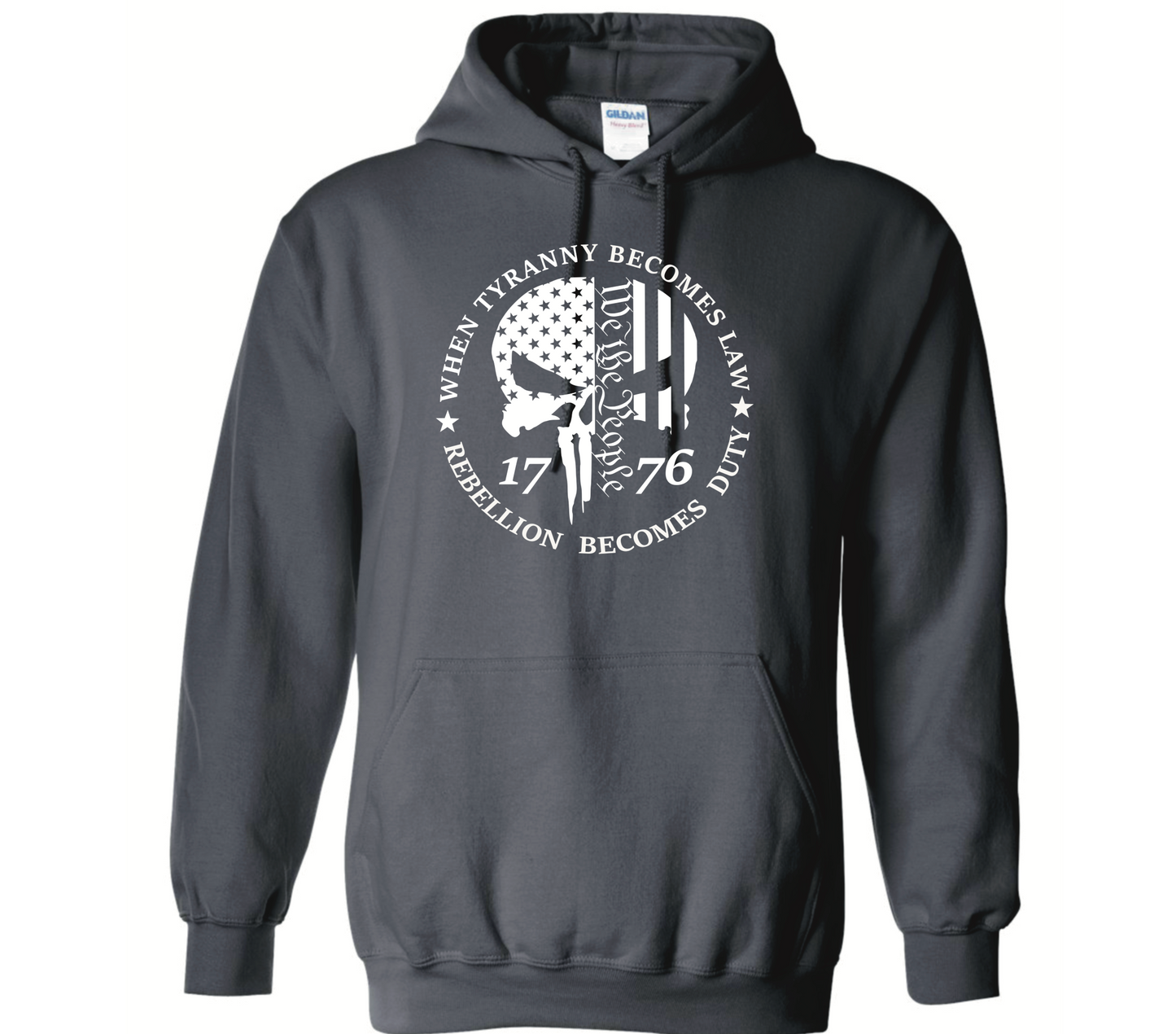 When Tyranny Becomes Law, Rebellion Becomes Duty Hoodie