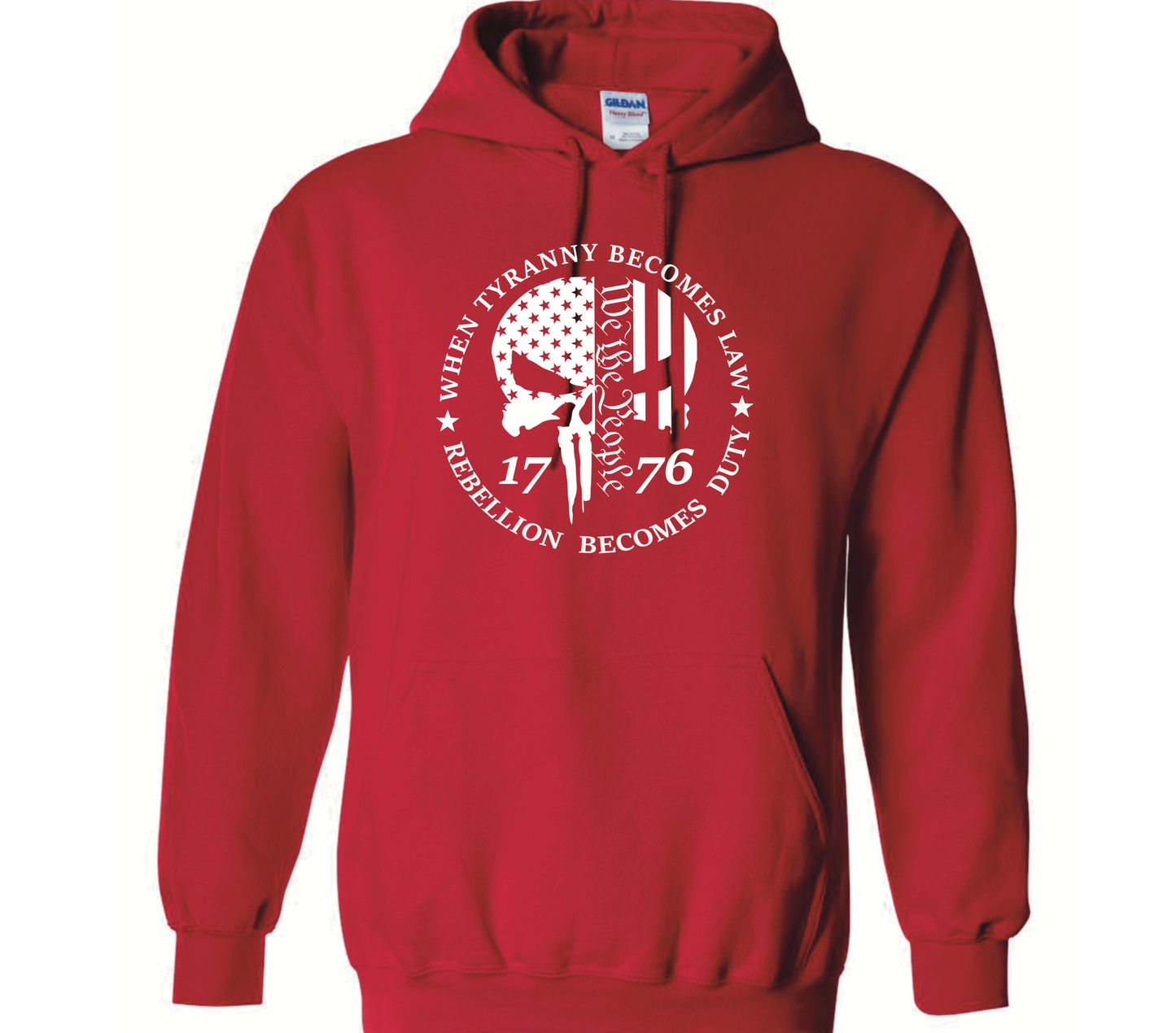 When Tyranny Becomes Law, Rebellion Becomes Duty Hoodie