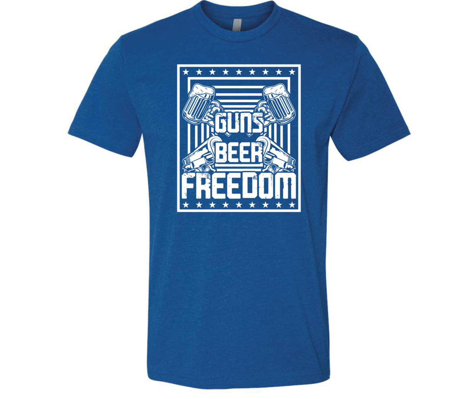 Beer Guns And Freedom - Black Eagle Apparel