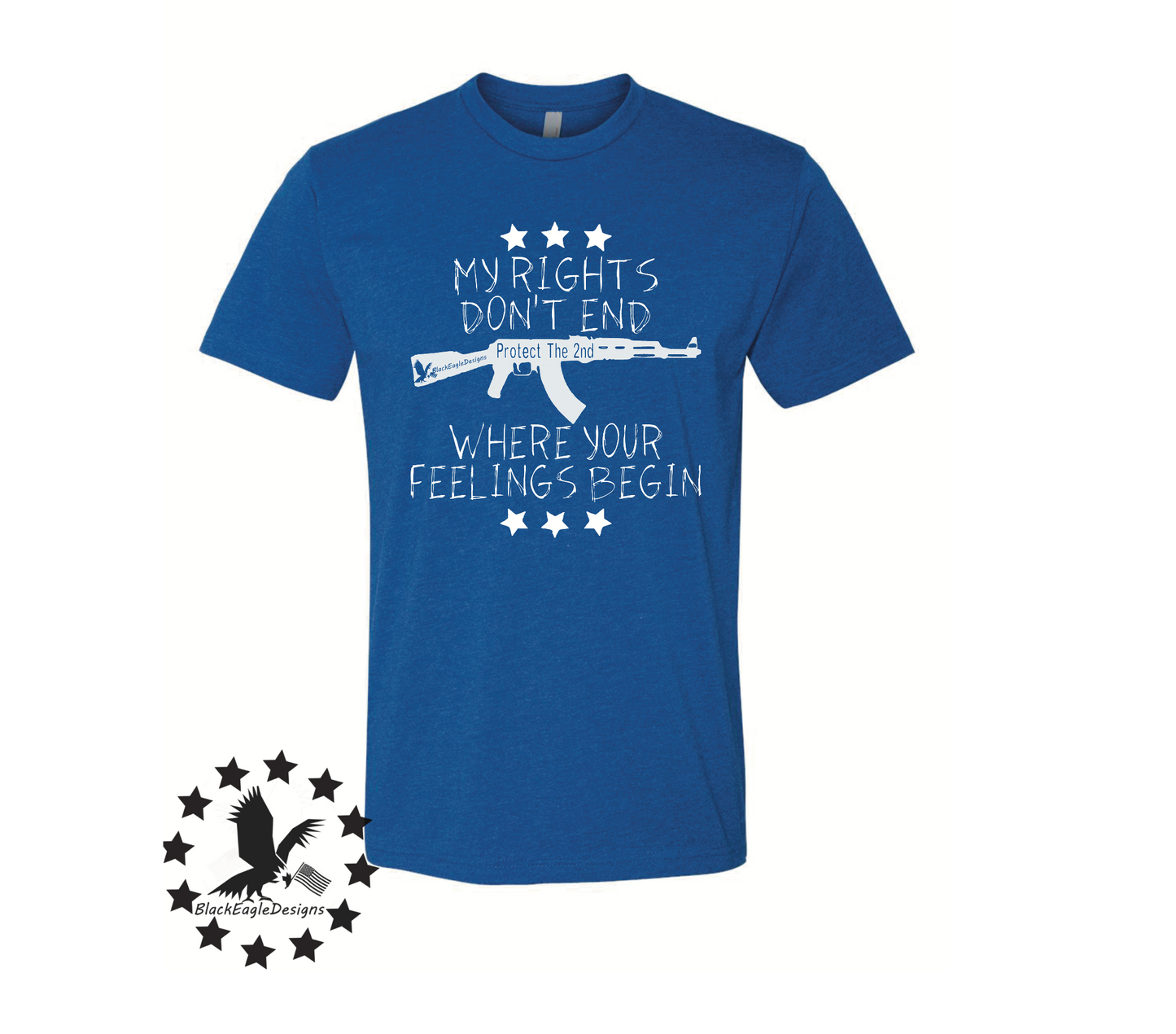 Rights Over Feelings - Black Eagle Apparel