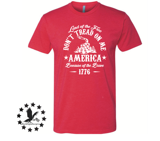 Home Of The Free Because Of The Brave - Black Eagle Apparel