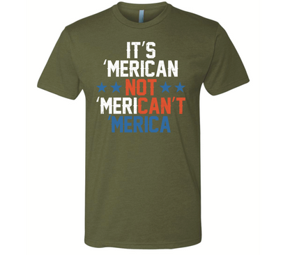 ‘Mercian Not ‘Merican’t - Black Eagle Apparel