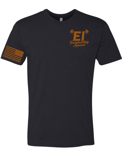 Eat Iron Rusted Logo - Regular Fit Tee Shirt