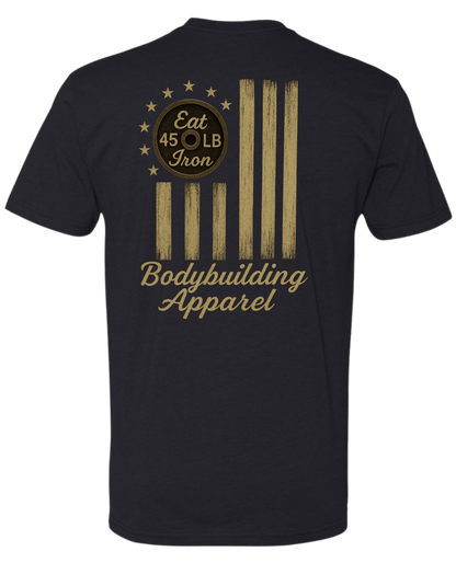 Eat Iron Flag - Regular Fit Tee Shirt
