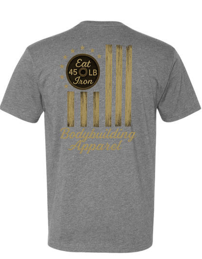 Eat Iron Flag - Regular Fit Tee Shirt