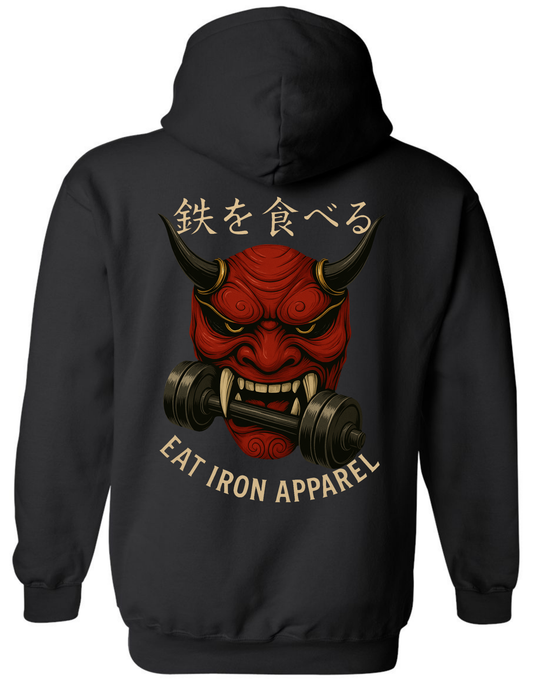 Eat Iron "Oni" Mask - Hoodie