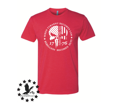 When Tyranny Becomes The Law, Rebellion Becomes Duty - Black Eagle Apparel