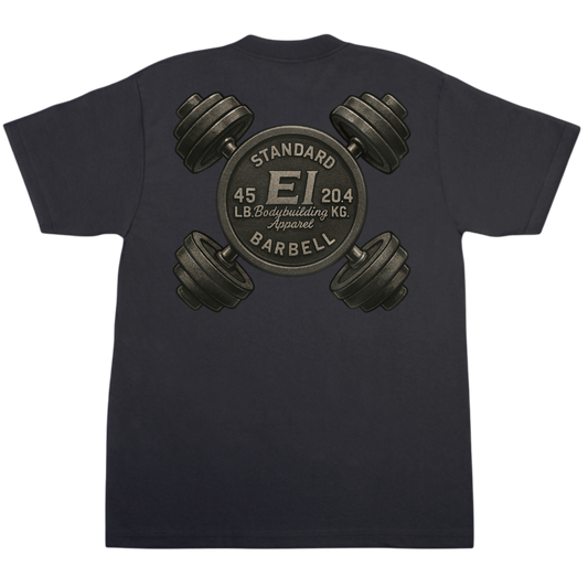 Barbell Cross - Oversized Fit Tee Shirt