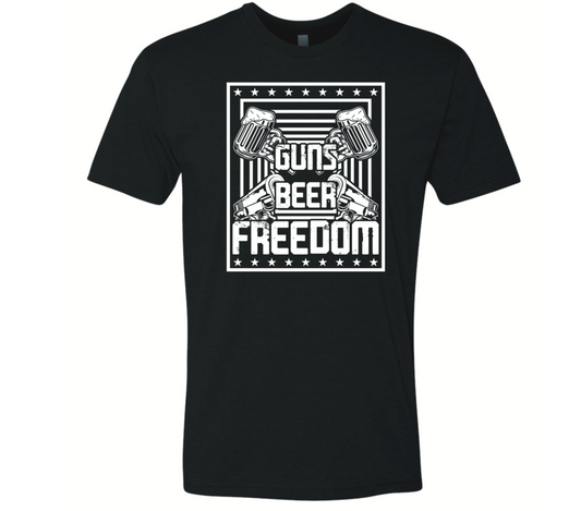 Beer Guns And Freedom - Black Eagle Apparel